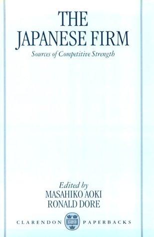 Cover for The Japanese Firm