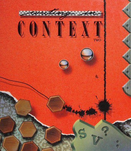 Cover for Writing in context two