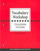 Cover for Vocabulary Workshop
