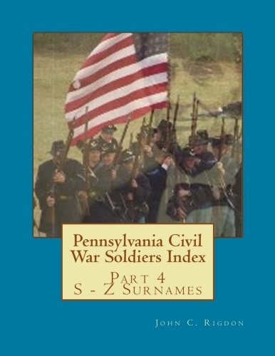 Cover for Pennsylvania Civil War Soldiers Index