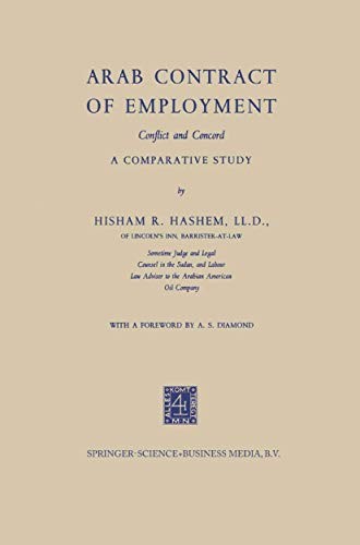 Cover for Arab Contract of Employment