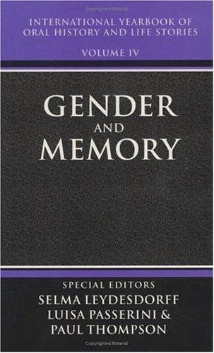 Cover for Gender and memory