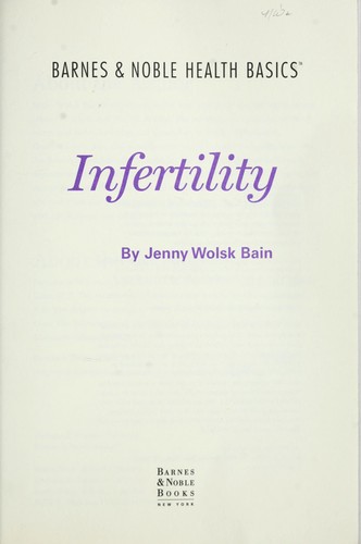 Cover for INFERTILITY