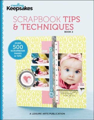 Cover for Scrapbook Tips Techniques