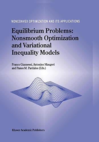 Cover for Equilibrium Problems