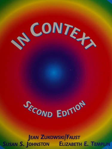Cover for In context
