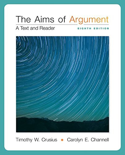 Cover for The Aims of Argument
