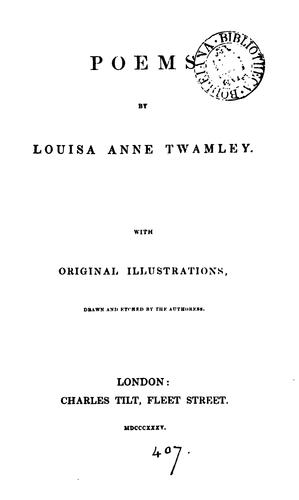 Cover for Poems