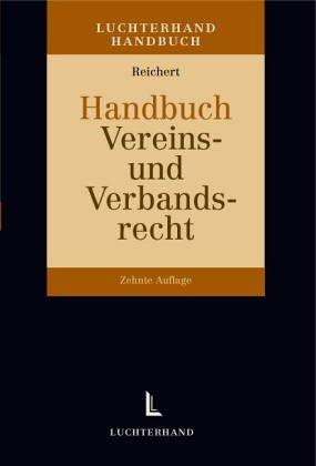 Cover for Handbuch des Vereins- und Verbandsrechts
