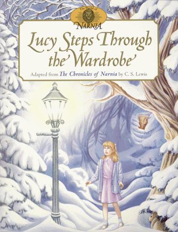 Cover for Lucy Steps Through the Wardrobe (Narnia)