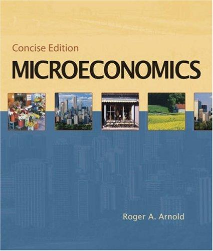 Cover for Microeconomics, Concise Edition