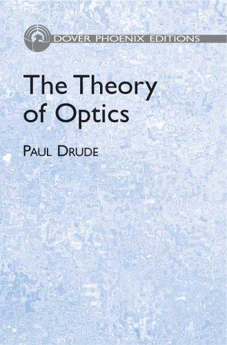 Cover for The theory of optics