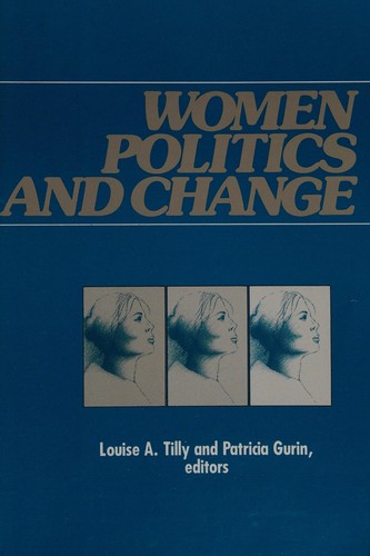 Cover for Women, politics, and change