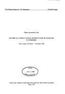 Cover for Papers Presented at the Technical Consultation on Reduction of Wastage in Fisheries Reports (Papers Presented at the Technical Consultation on Reduction)