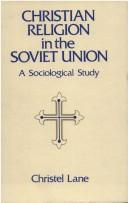 Cover for Christian religion in the Soviet Union