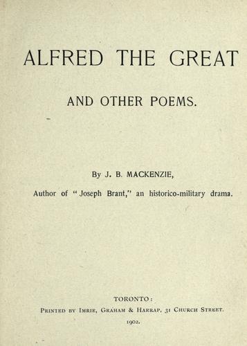 Cover for Alfred the Great