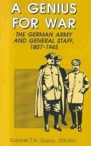 Cover for A Genius for War