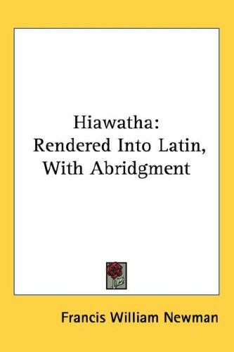 Cover for Hiawatha