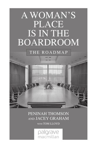 Cover for A woman's place is in the boardroom