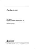 Cover for Cholinesterase (Key Issues in Human Genetics)