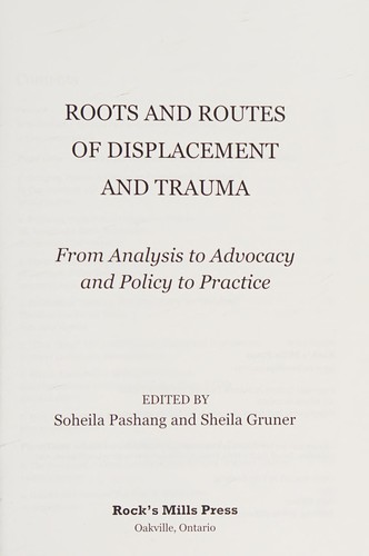 Cover for Roots and routes of displacement and trauma