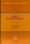 Cover for Early state dynamics
