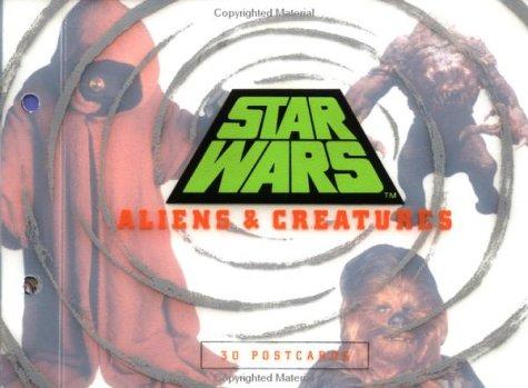 Cover for Star Wars:Aliens Creatures postcrds