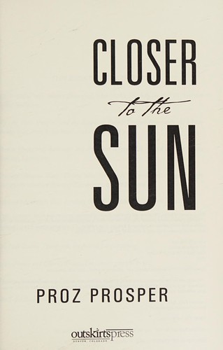 Cover for CLOSER TO THE SUN