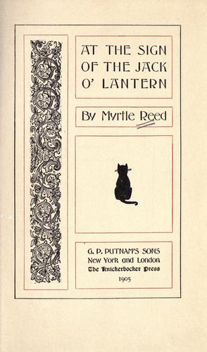 Cover for At the sign of the Jack o'Lantern