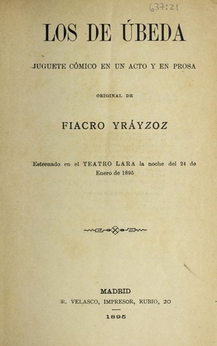 Cover for Los de Ubeda