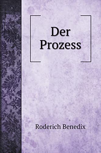 Cover for Der Prozess