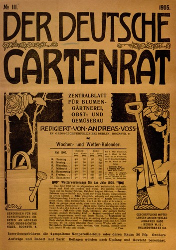 Cover for Der Deutsche Gartenrat