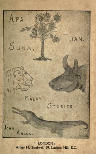 Cover for Apa, Suka, Tuan