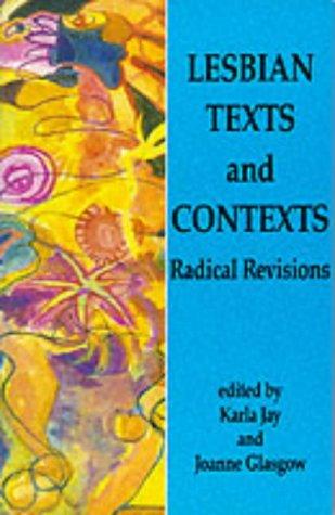 Cover for LESBIAN TEXTS AND CONTEXTS