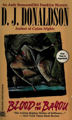 Cover for Blood on the bayou.