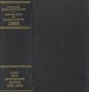 Cover for Index and legislative history, Uniform Code of Military Justice.