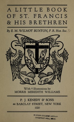 Cover for A little book of St. Francis & his brethren