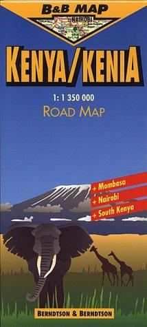Cover for Kenya (B&B Road Maps)