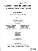 Cover for Current Index to Statistics