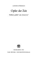 Cover for Opfer der Zeit