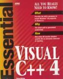 Cover for Essential Visual C++ 4