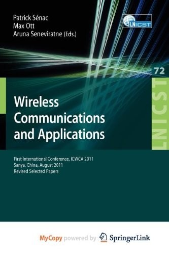 Cover for Wireless Communications and Applications