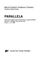 Cover for Parallela