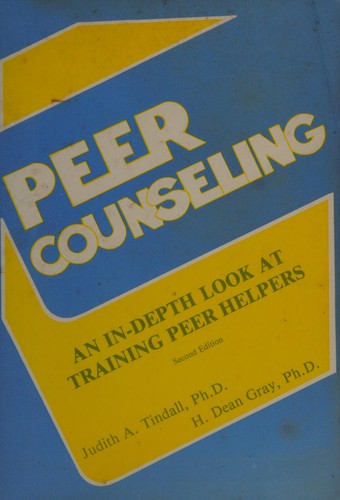Cover for Peer counseling