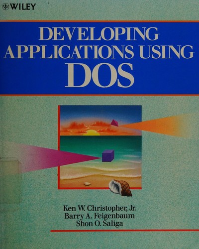 Cover for Developing applications using DOS