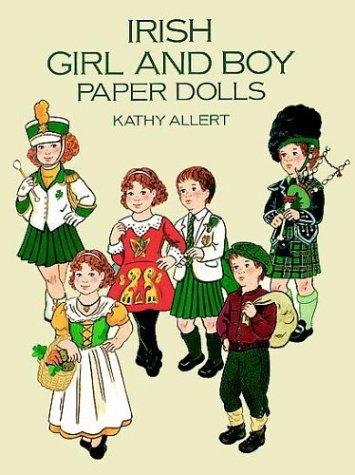Cover for Irish Girl and Boy Paper Dolls