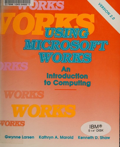 Cover for Using Microsoft Works
