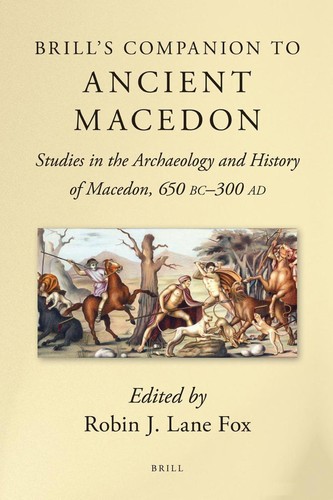 Cover for Brill's companion to ancient Macedon