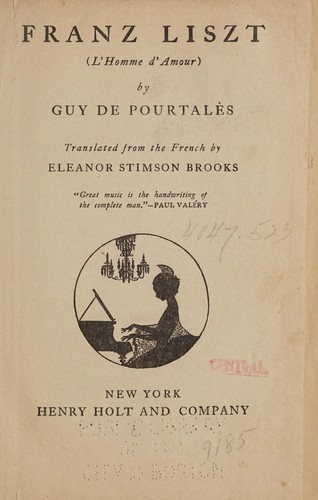 Cover for Franz Liszt