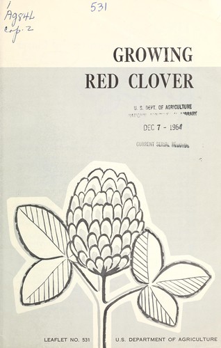 Cover for Growing red clover
